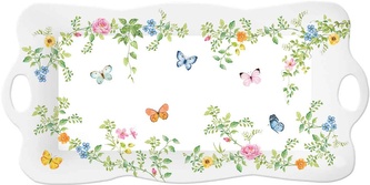 Porcelánový servírovací tác Dancing Butterflies