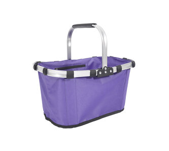 košík nákupní skládací ovál 43x28x23cm FI