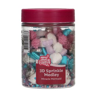 Funcakes 3D posyp mořská víla 70g