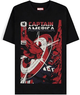 Tričko Captain America - Retro Comics L