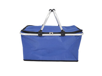 košík nákupní skládací TERMO 46x27x23cm Al+polyester MO