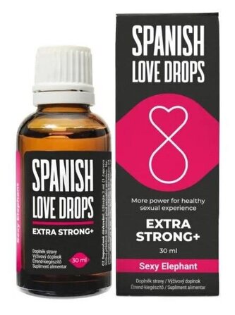 Sexy Elephant Spanish Love Drops Afrodiziakum Extra Strong+ 30 ml unisex