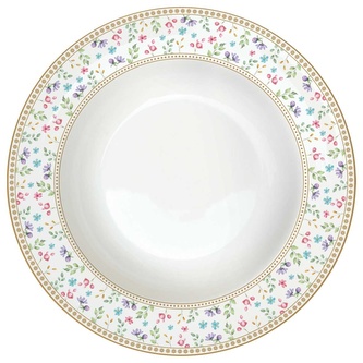 Porcelánový polévkový talíř Spring Bloom