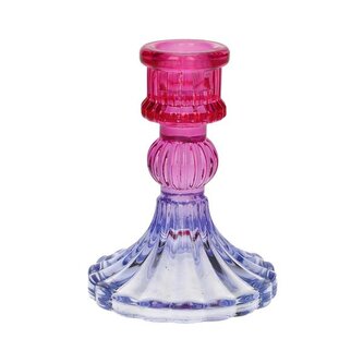 SVÍCEN LIOR 4.8X15CM RŮŽOVÁ FIALOVÁ