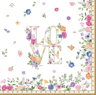 Papírový ubrousek Mon Amour