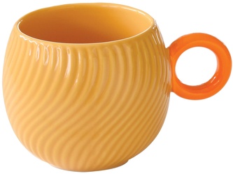 Porcelánový hrnek Wave Orange