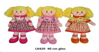 Lalka z głosem 40cm MIX