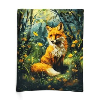 Rukáv na knihu - univerzální obal na knihu pro všechny velikosti knih -  Liška V