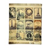 Rukáv na knihu - univerzální obal na knihu pro všechny velikosti knih -  Vintage Journey IV