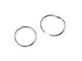 Rozpojovací / knihařský kroužek - 10 ks - 6 (Ø30 mm) nikl