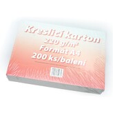 Kreslící karton 220g A2 (100ks),( ilustrační foto)