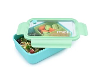 Melii Bento svačinový box 1250 ml modrý