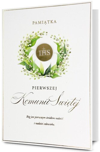 Karnet B6 Komunia