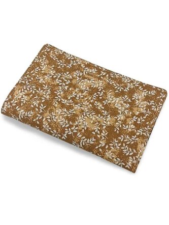 Obal na očkovací a zdravotní průkaz dítěte - Béžové lístky