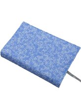 Obal na knihu Světle modré listy - velikost M