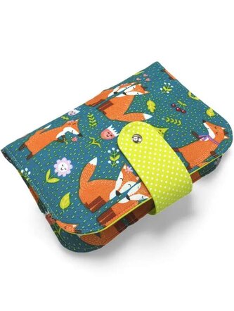 Plenkovník - organizér a pouzdro na pleny a vlhčené ubrousky -  Petrolejové lišky