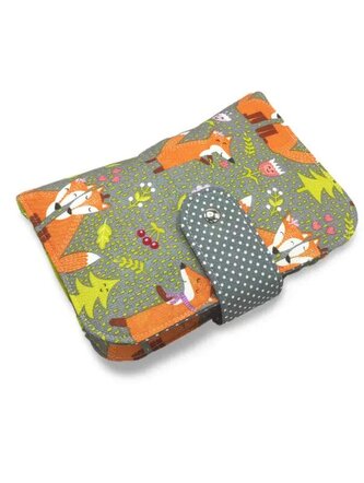 Plenkovník - organizér a pouzdro na pleny a vlhčené ubrousky -  Šedé lišky