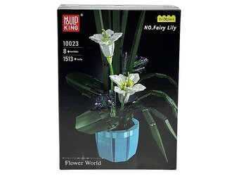 Klocki - orchidea w doniczce