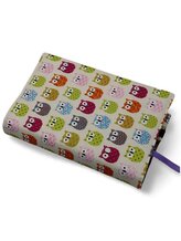 Obal na knihu Růžové sovy - velikost M