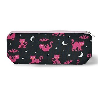 Penál / pouzdro na tužky, brýle a drobnosti Strašidelné kočky