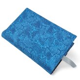 Nastavitelný obal na knihu v různých velikostech - Botanicals - tyrkysové větvičky - velikost S