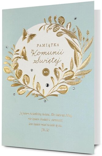 Karnet B6 Komunia