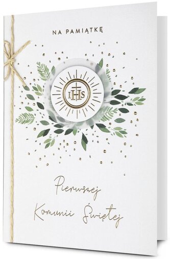 Karnet B6 Komunia