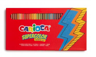 Carioca Supercolor sada na kreslení - 40 ks