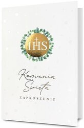 Zaproszenie Komunia (5szt)