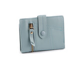 Dámská peněženka plochá 9x12 cm - 1 ks - 4 modrá světlá