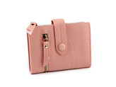 Dámská peněženka plochá 9x12 cm - 1 ks - 2 pudrová