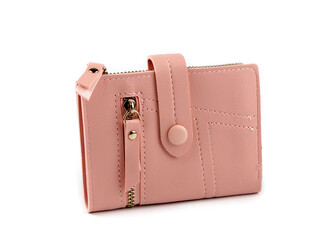 Dámská peněženka plochá 9x12 cm - 1 ks - 2 pudrová