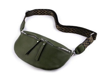 Kabelka crossbody 27x18 cm - 1 ks - 5 zelená khaki Kabelka crossbody 27x18 cm - 1 ks - 5 zelená khaki