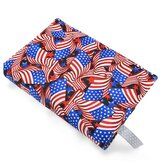 Nastavitelný obal na knihu v různých velikostech - Americká vlajka - velikost XS