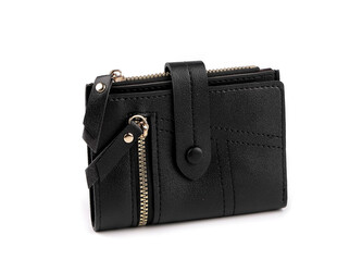 Dámská peněženka plochá 9x12 cm - 1 ks - 6 černá