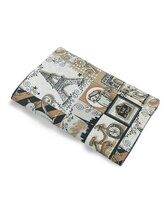 Obal na očkovací a zdravotní průkaz dítěte - Béžové kočky