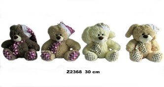 Zwierzęta pluszowe 30cm MIX