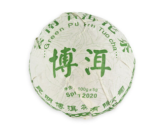 Zelený čaj China Yunnan Pu Erh Sheng Tuo Cha Nan Nuo First Grade Ming Qiang 2020 - 100 g