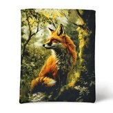 Rukáv na knihu - univerzální obal na knihu pro všechny velikosti knih -  Liška I