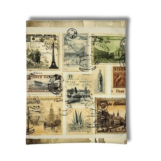 Rukáv na knihu - univerzální obal na knihu pro všechny velikosti knih -  Vintage Journey III