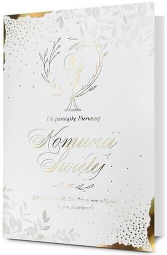 Karnet B6 Komunia