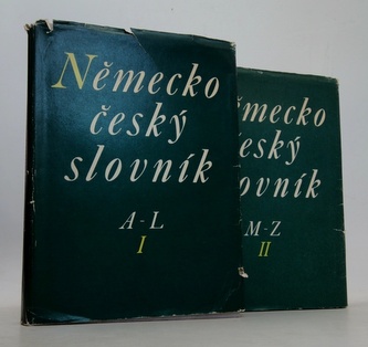 Německo - český slovník (komplet I. II. díl)