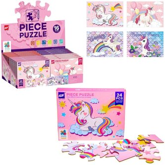 Puzzle jednorożec 24el MIX Puzzle jednorożec 24el MIX
