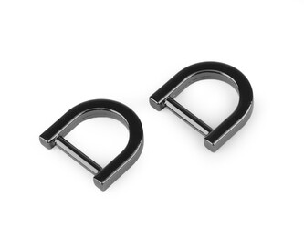 Polokroužek na kabelky šíře 15 mm - 20 ks - 3 nikl černý