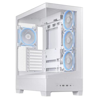 ASUS A31 PLUS TG ARGB WHITE skrinka ATX biela 4x ARGB fan ASUS A31 PLUS TG ARGB WHITE skrinka ATX biela 4x ARGB fan