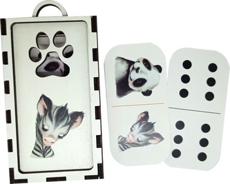 Domino Exotická zvířata 2