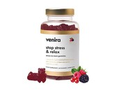 Venira Stop stress & relax - stress no more gummies - lesní plody 60 ks