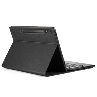 Etui z klawiaturą Bluetooth Dux Ducis (Seria TK) do Samsung Tab S9 Plus / S9 FE Plus - czarne Etui z klawiaturą Bluetooth Dux Ducis (Seria TK) do Samsung Tab S9 Plus / S9 FE Plus - czarne