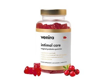 Venira Intimal care - vaginal probiotics gummies - brusinka 60 ks