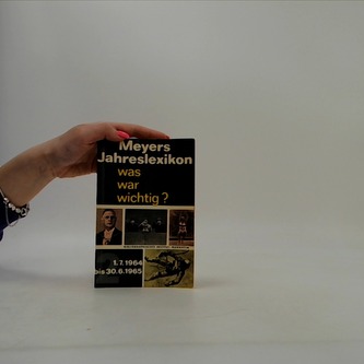 Meyers Jahreslexikon was war wichtig?